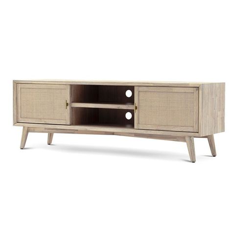 Mesa de Tv Rosen Halsey 165 x 45 cm Natural-0