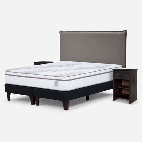 Cama Europea Neo Plus King + Muebles Maurice-1