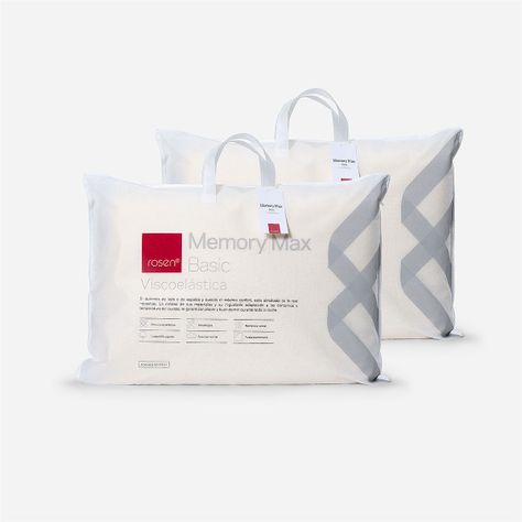 Set 2 Almohadas Rosen Viscoelástica Memory Max Americana-0