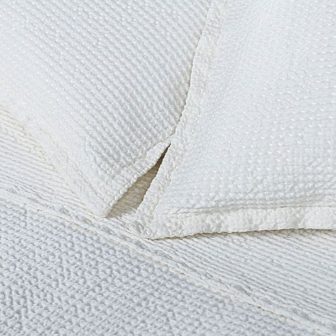 Colcha Algodón Textura Favo Blanco King-2