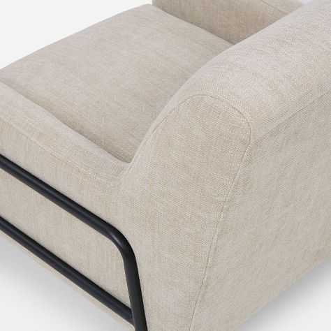 Poltrona Nusa Tela Beige-6