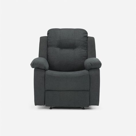 Bergere Rosen Clifton Eléctrico Tela Grafito-4
