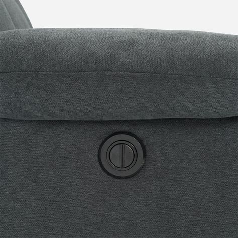 Bergere Rosen Clifton Eléctrico Tela Grafito-8
