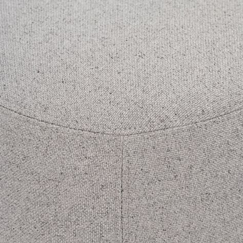 Pouf Grand Medium Tela Gris-4