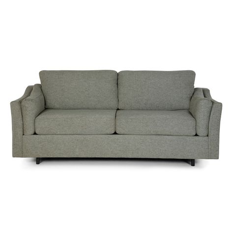 Sofá Cama Rosen Tyler One Fold 3 Cuerpos Tela Ceniza-0