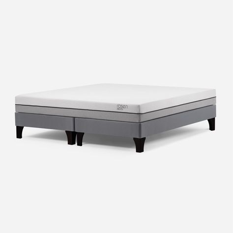 Cama Europea Pratta 2 Plazas Pata Madera 150 x 200 cm-0