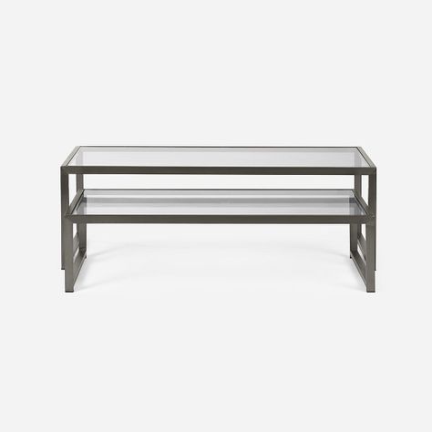Mesa de Centro Nido Rosen Tresa 120 x 60 cm Grafito-1