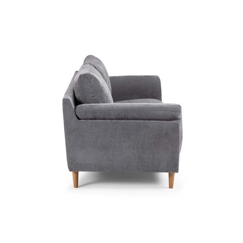 Sofá Rosen Wigmore 3 Cuerpos Tela Gris-6