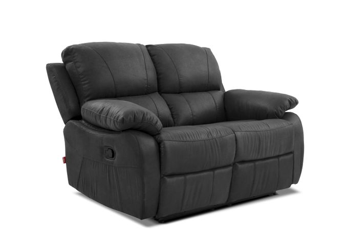 Sofá Reclinable Rosen Orson 2 Cuerpos Tela Manual Stone-0