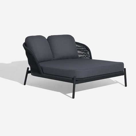 Reposera Daybed Rosen Milos Negro-0