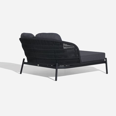 Reposera Daybed Rosen Milos Negro-2