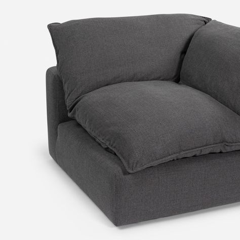 Sofá Esquinero Rosen Shanklin Tela Charcoal-4