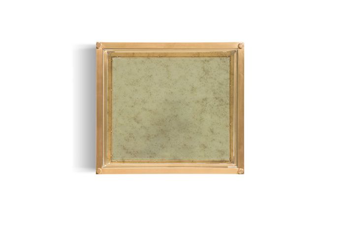 Mesa Lateral Rosen Tribeca 50 x 45 cm Dorado-3