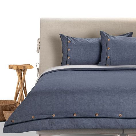 Funda Plumón Rosen Algodón Pure New Lanin 2 Plazas Denim-4