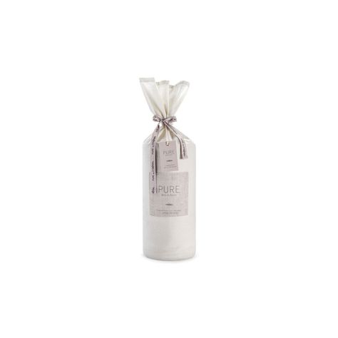 Funda Plumón Rosen Lino-Algodón Pure Liso Blanco 1,5 Plazas-5