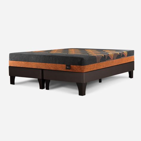 Cama Europea New Swag 2 Plazas Base D. 150X200 cm Base Moro-0