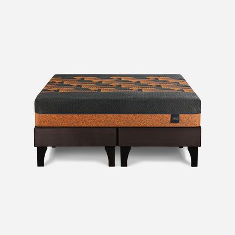 Cama Europea New Swag 2 Plazas Base D. 150X200 cm Base Moro-6
