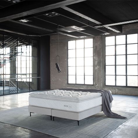 Box Spring Rosen Bock King 180 x 200 cm-4