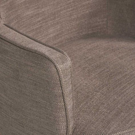 Set 2 Poltronas Rosen Emily Tela Taupe-5