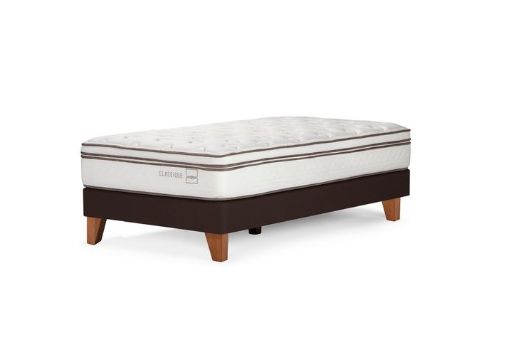 Cama Europea Rosen Classique+ 1,5 Plazas 105 x 200 cm-0