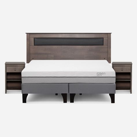 Cama Europea Pratta King BD Pata Madera + Muebles Ferrara-0