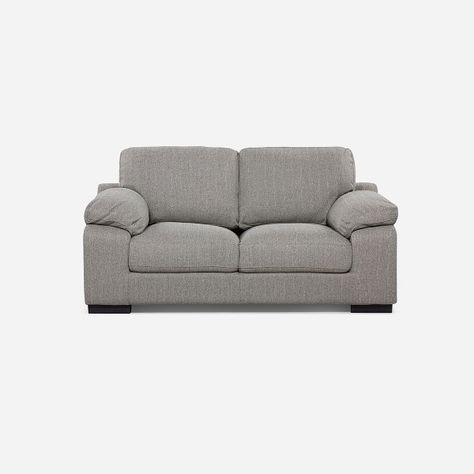 Sofá Rosen Bolonia 2,5 Cuerpos Tela Gris-1