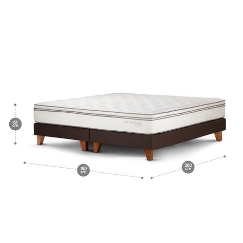 Box Spring Rosen Classique+ King 180 x 200 cm-2