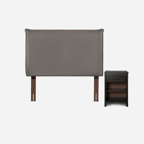 Cama Europea Pratta 1 Plaza Pata Acero + Muebles Maurice-2