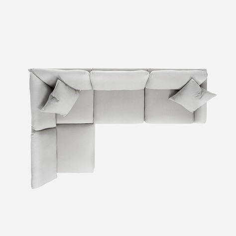 Sofá Seccional Rosen Zagreb Izquierdo Tela Beige-2