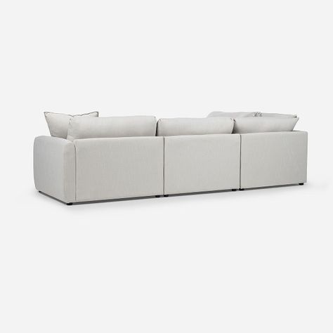 Sofá Seccional Rosen Zagreb Izquierdo Tela Beige-3