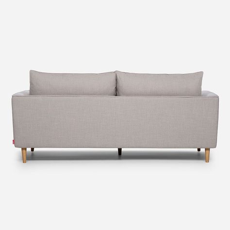 Sofá Rosen Cavour 3 Cuerpos Tela Beige-3