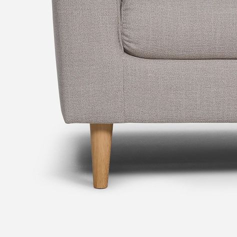 Sofá Rosen Cavour 3 Cuerpos Tela Beige-6