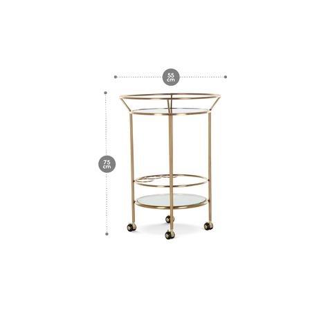 Carro Bar Raval Rosen Bronce-1