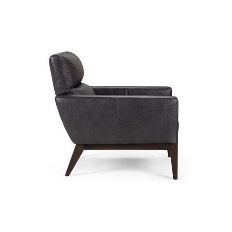 Poltrona Rosen Timber Cuero Stone-2