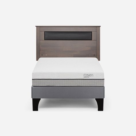 Cama Europea Pratta 1 Plaza Pata Madera + Respaldo Ferrara-0