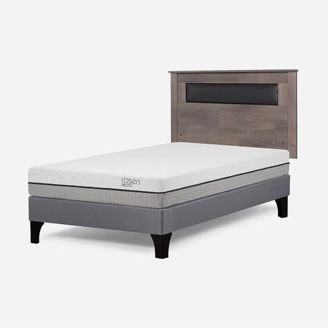 Cama Europea Pratta 1 Plaza Pata Madera + Respaldo Ferrara-1