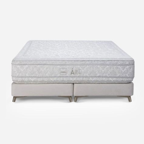 Box Spring Rosen Ame Gray II 2 Plazas 150 x 200 cm-2