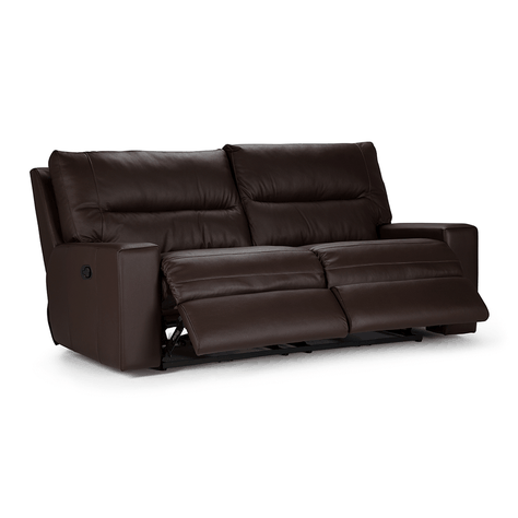 Sofa Rec Tolstoi 3C Man Cue Mad Marron-1