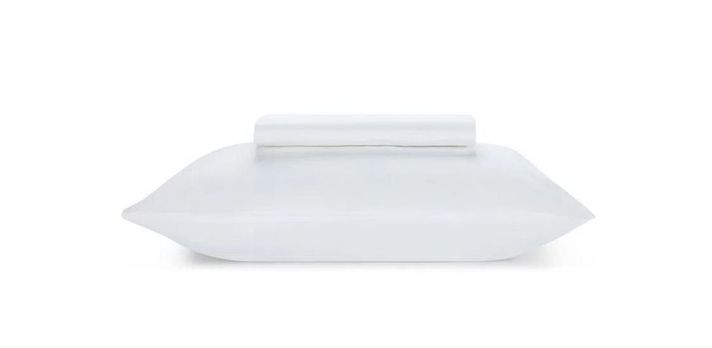 Sábana 200 Hilos Algodón Lisa CopperHealth Blanca 1,5 Plazas-3