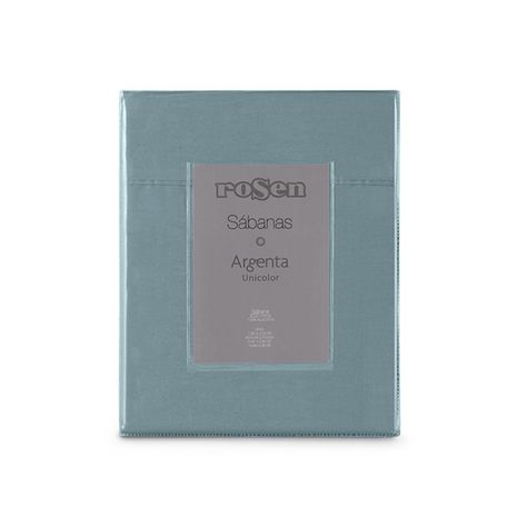 Sábana Rosen 200 Hilos Algodón Lisa Verde King-0