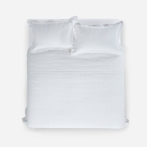 Colcha Algodón Textura Benine Blanco 1,5 Plazas-0
