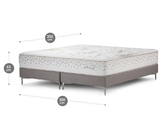 Cama Europea Rosen Mobo Super King 200 X 200 Cm-1