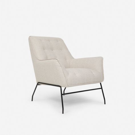 Poltrona Rosen Rudka Tela Beige-0