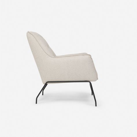 Poltrona Rosen Rudka Tela Beige-2