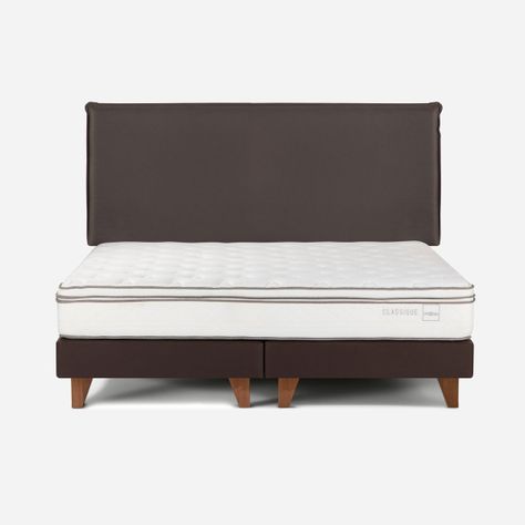 Cama Europea Rosen Classique+ King + Respaldo Maurice-0
