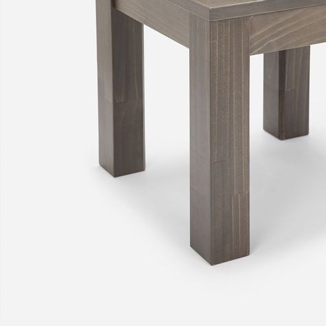 Mesa Lateral Rosen New Sapelly 50 x 50 cm Ceniza-4