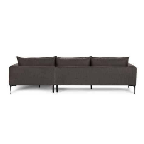 Sofá Seccional Rosen Barnes Derecho Tela Charcoal-3