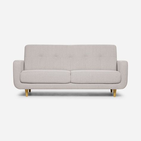 Sofá Rosen Sophia 3 Cuerpos Tela Beige-1