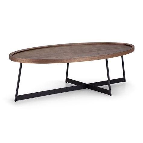 Mesa de Centro Rosen Liberty 120 x 70 cm Nogal-0