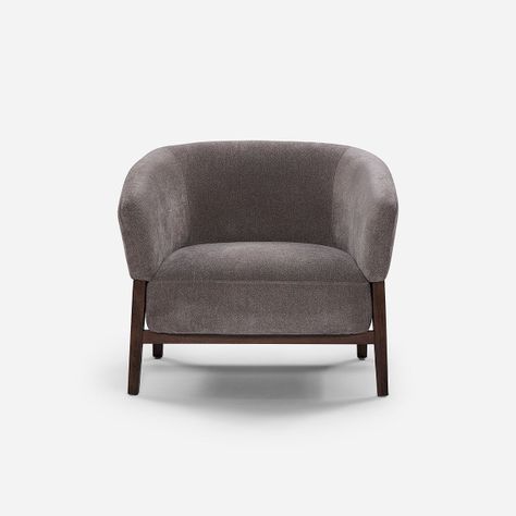 Poltrona Rosen Bolton Tela Grafito-1